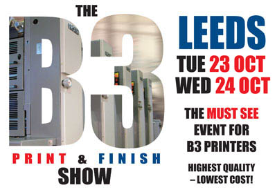 B3 Print and Finish Open House event October 2012